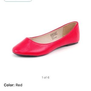Red flats!